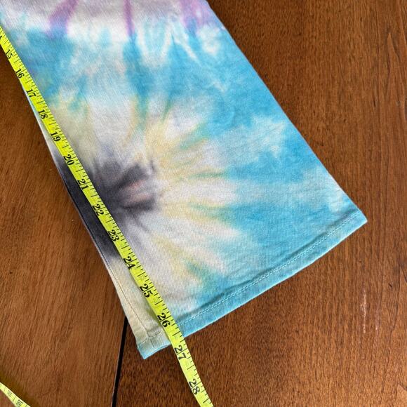 Mother Superior The Tripper Tie Dye Crop Jeans Swirling Secrets Sz 25 Festival - Picture 14 of 16